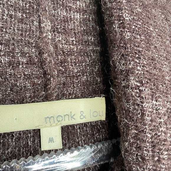 Monk & Lou Cowl neck slouchy sweater - Picture 6 of 11